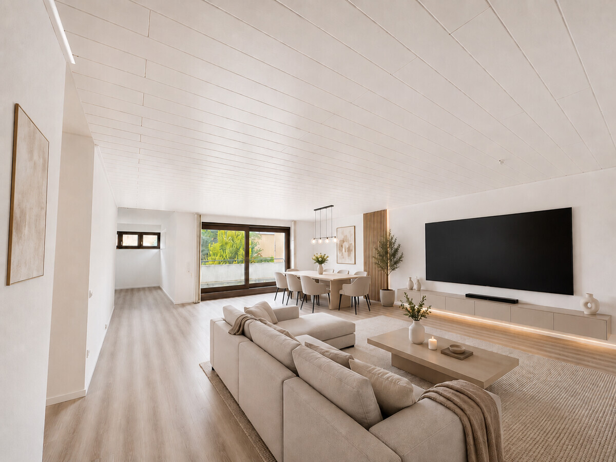 Wohnzimmer Visualisierung