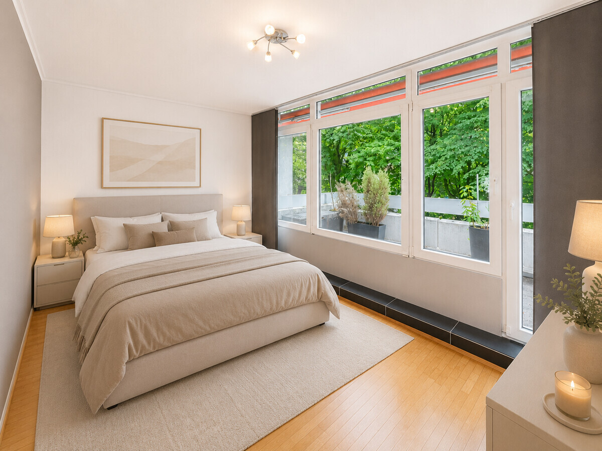 Schlafzimmer Visualisierung