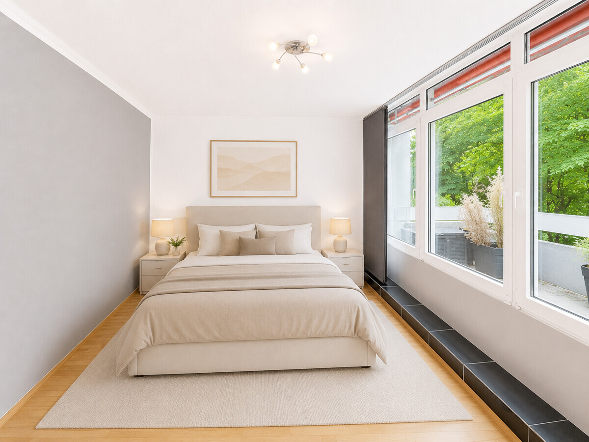 Schlafzimmer Visualisierung