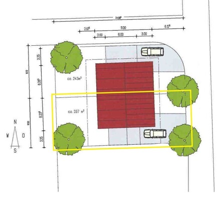 Lageplan Grundstück