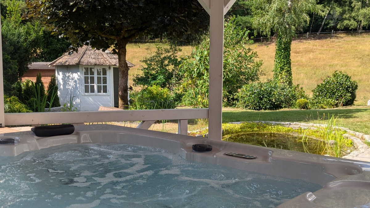 Jacuzzi mit Weitblick