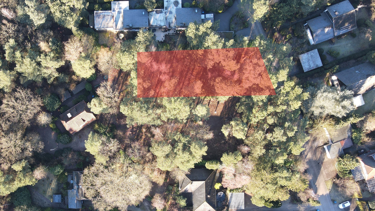 Ungefähre Lage Luftaufnahme