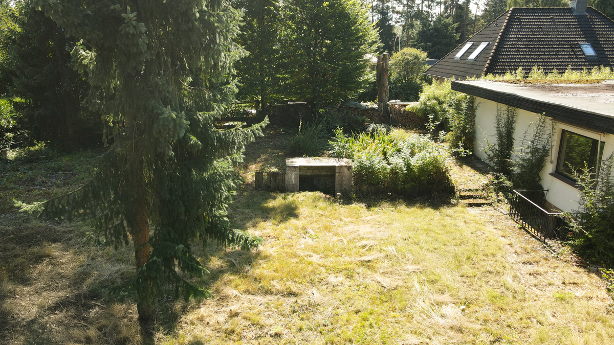 Gartenansicht Seitlich