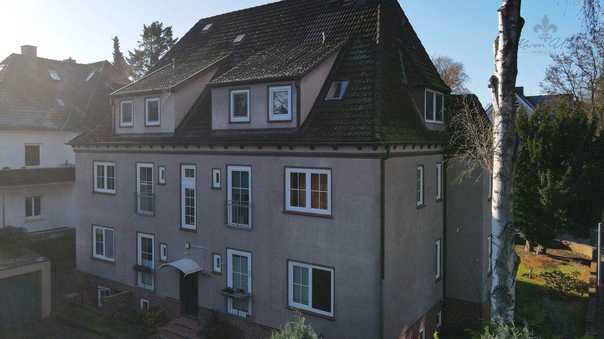 Hausansicht Hintereingang