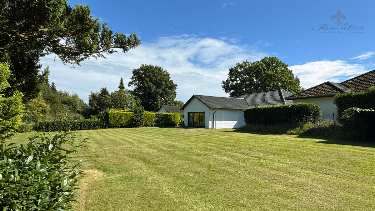 Nordansicht auf den Anbau