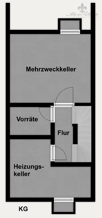 Grundriss Farbig - KG