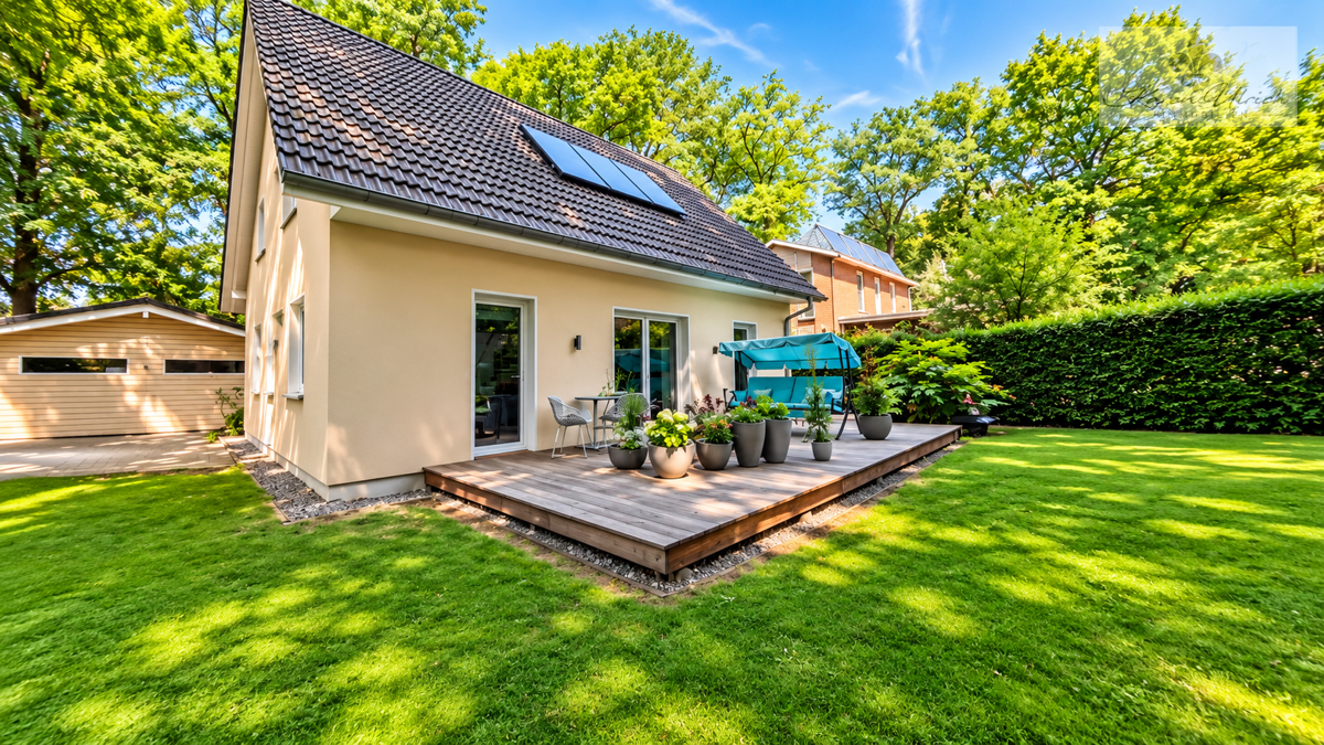 Holzterrasse