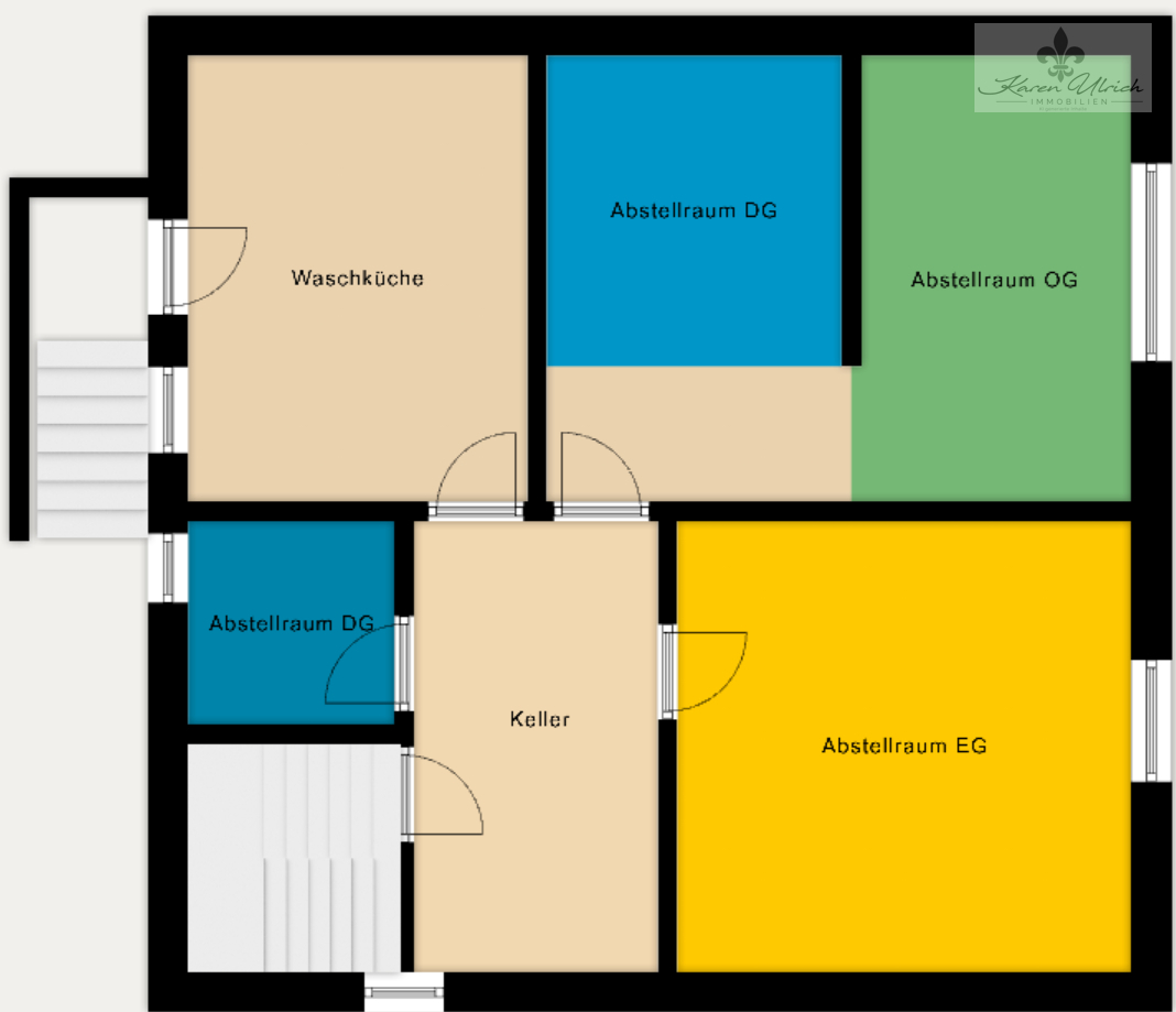 Grundriss KG Exposé