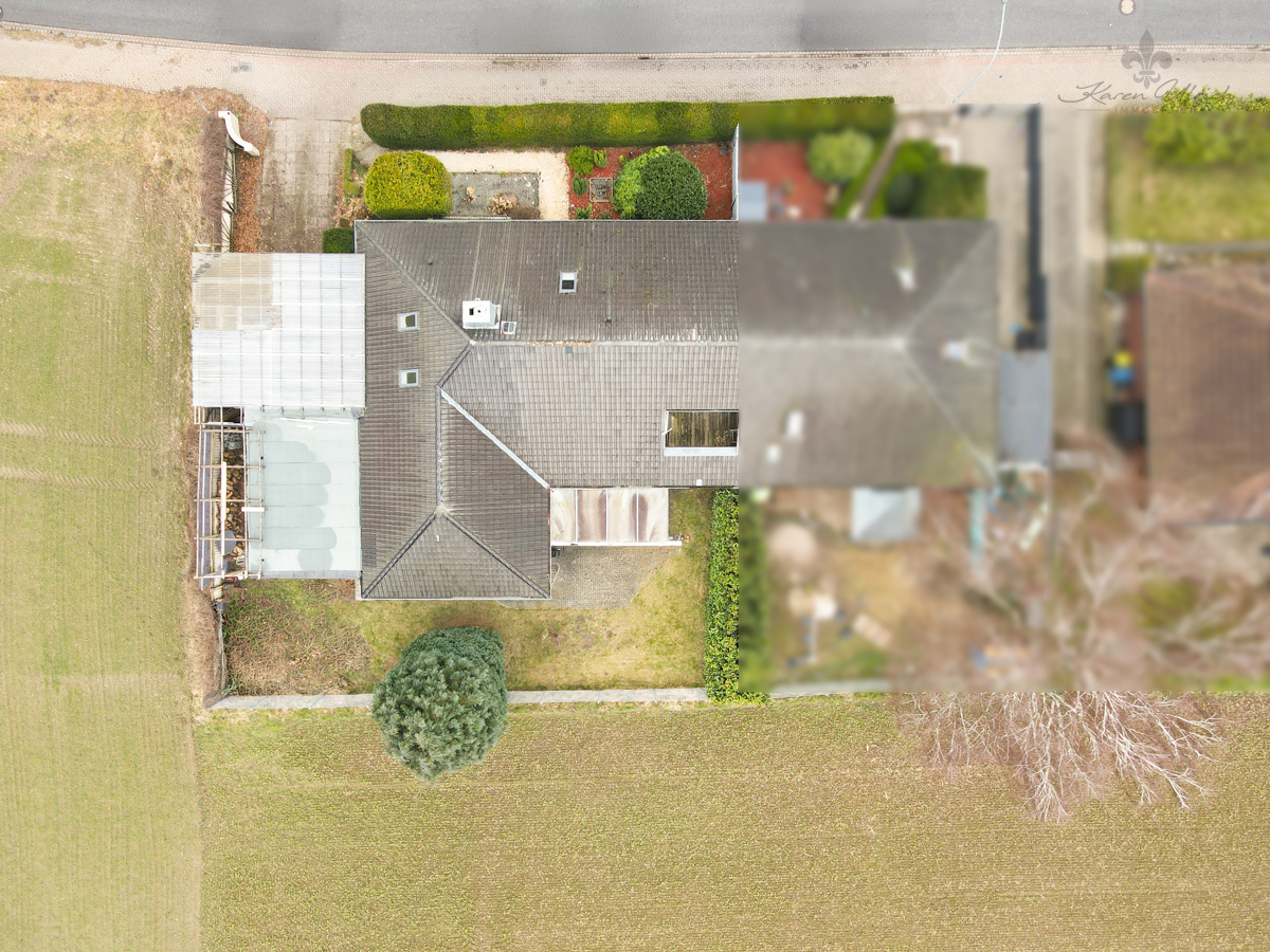Hausansicht Drohne