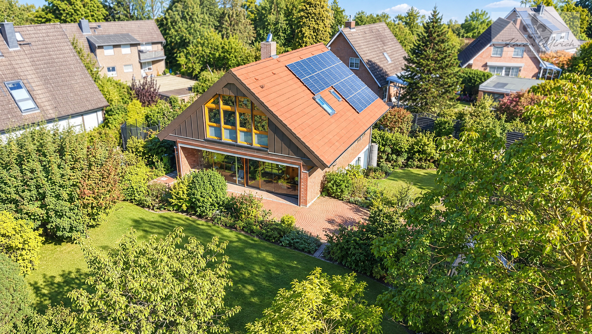 Hausansicht Drohne