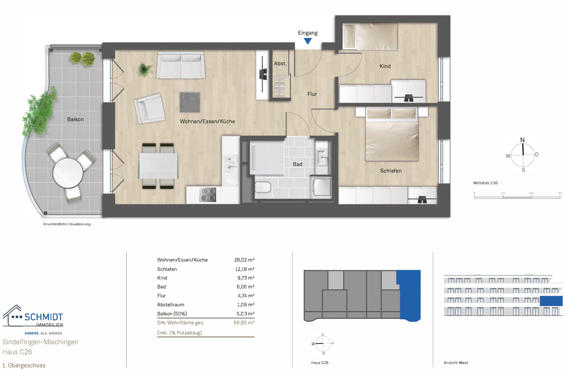 Etagenwohnung