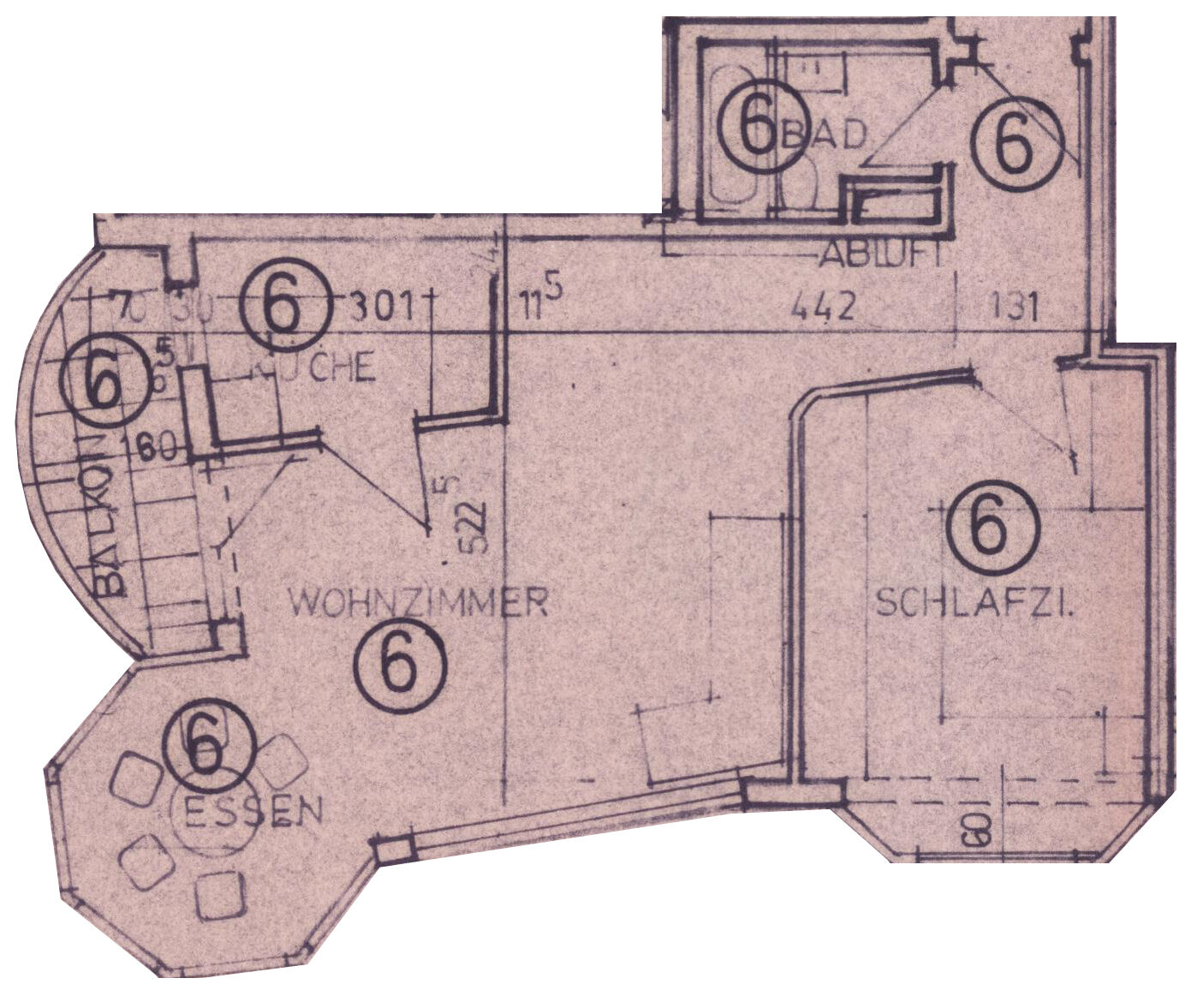 Etagenwohnung