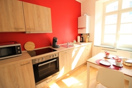 Küche Erdgeschoss Wohnung rechts