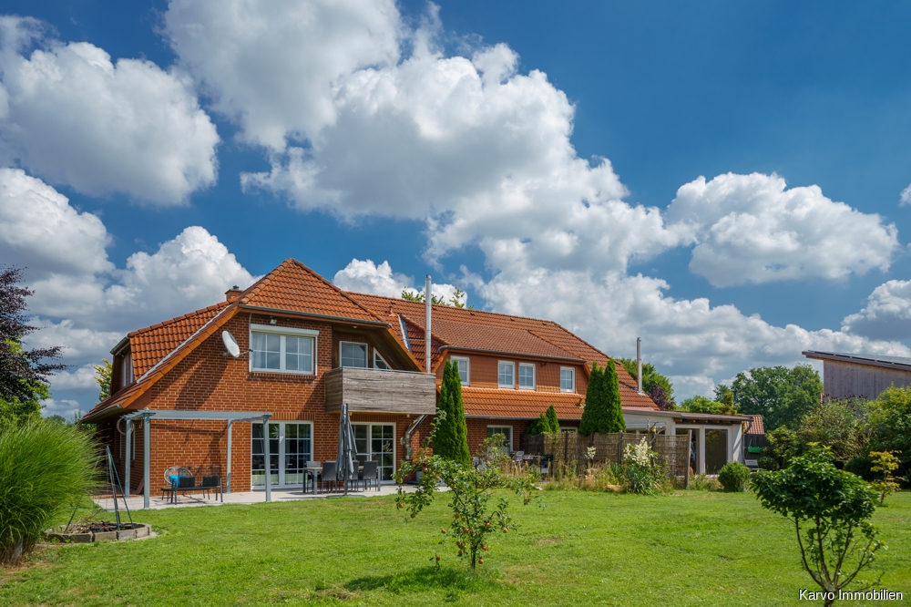 Rückansicht Haus