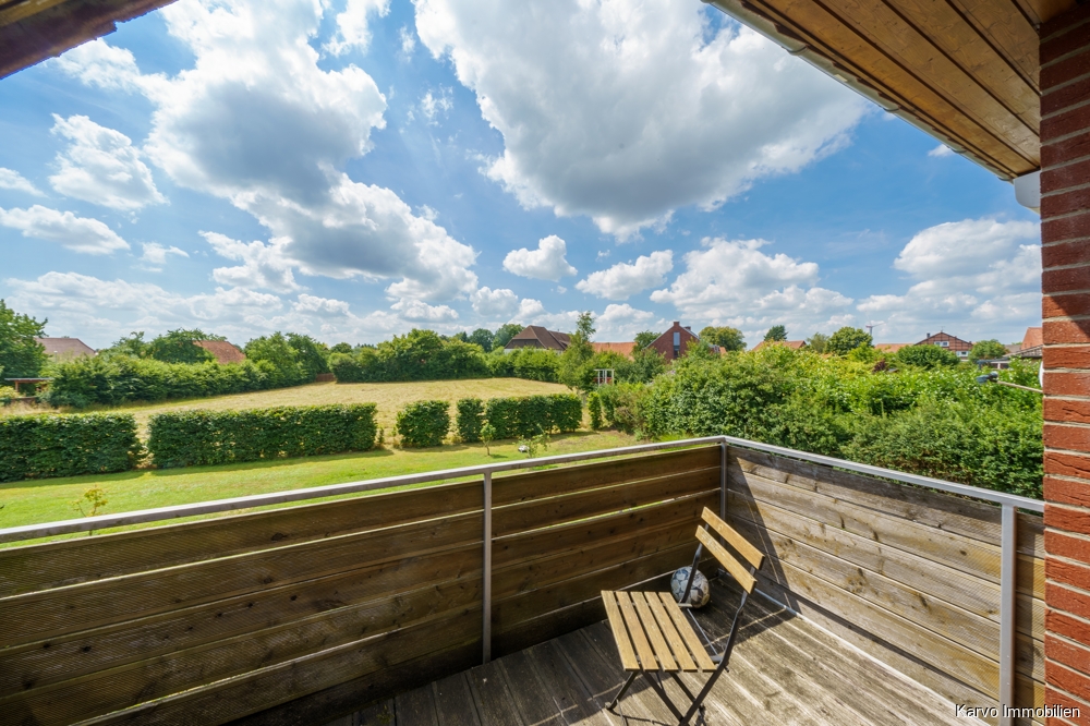 Balkon vom Büro im OG