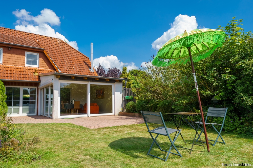 Rückansicht Wohnhaus 1