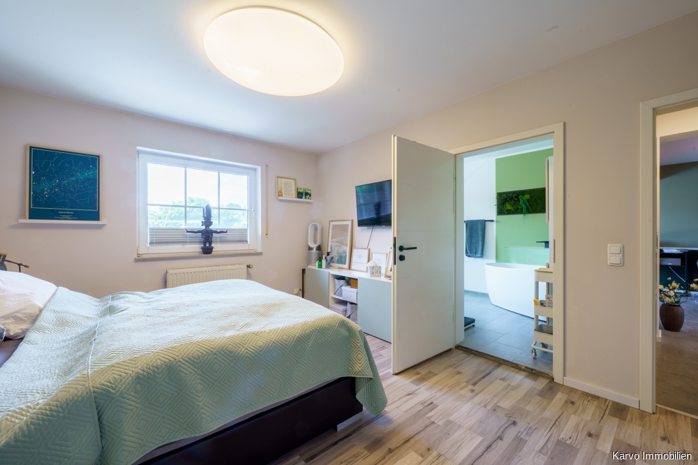 Schlafzimmer im Erdgeschoss