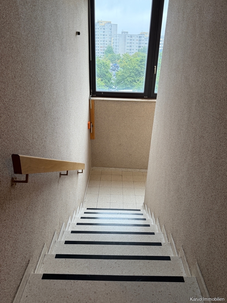 Gepflegtes Treppenhaus