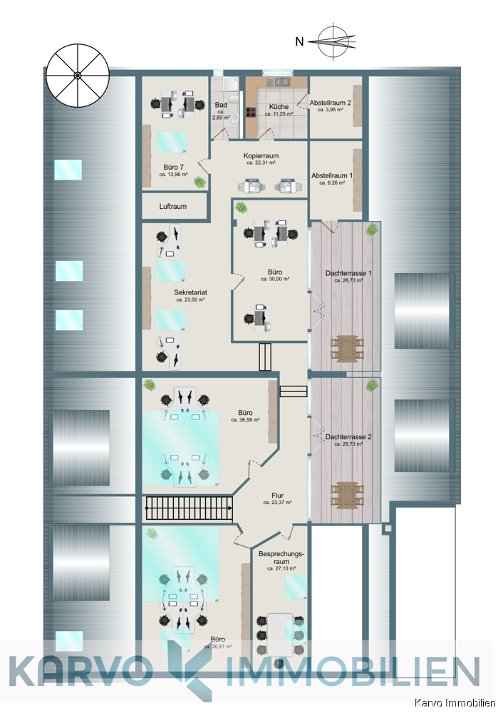 Grundriss Dachgeschoss