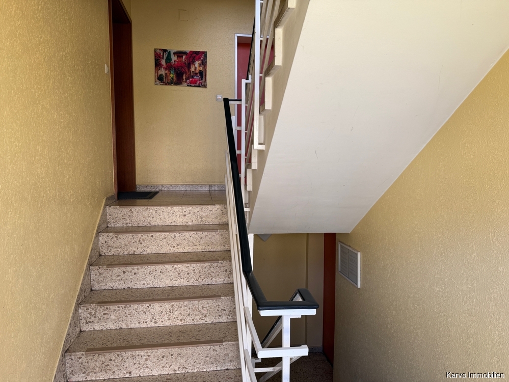 Gepflegtes Treppenhaus