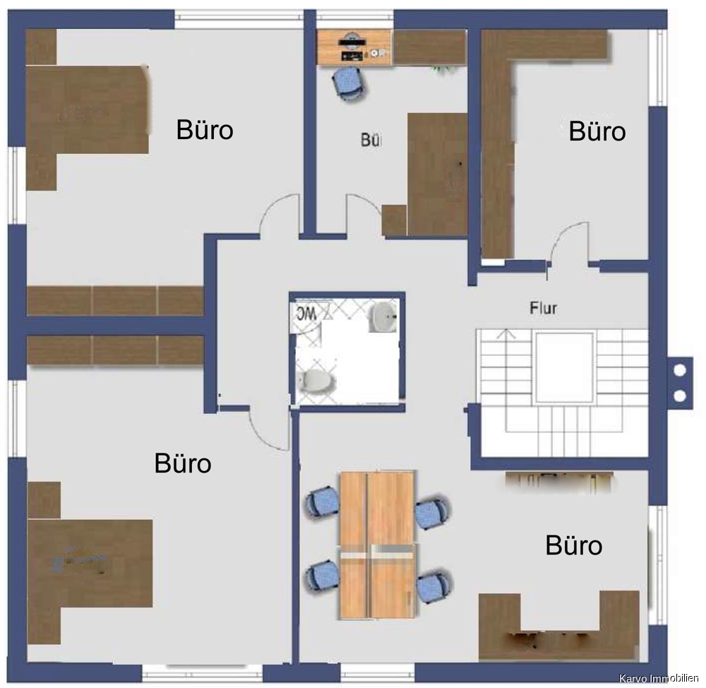 Grundriss Obergeschoss