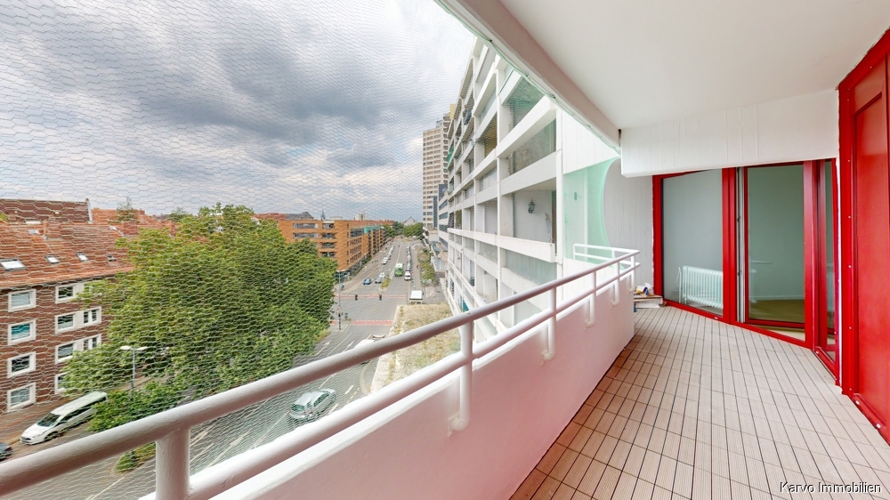 Großer Balkon