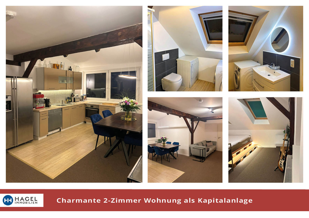 Individueller Raumschnitt - Dachschrägen gut ausgenutzt