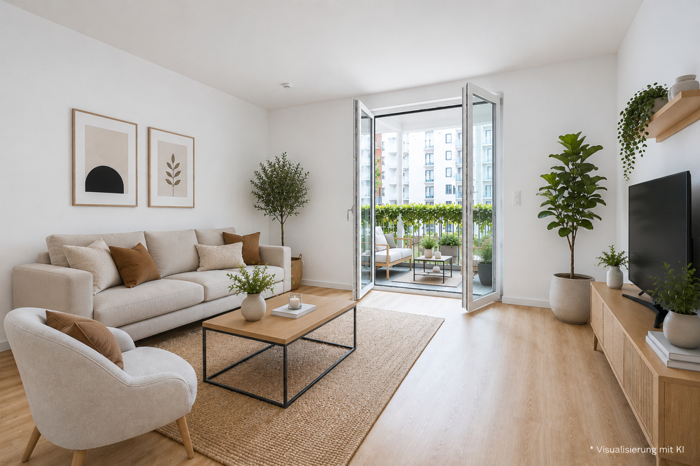 Ankommen und wohlfühlen – moderne 2-Zimmer-Wohnung mit Balkon in Berlin-Marzahn - Foto 2