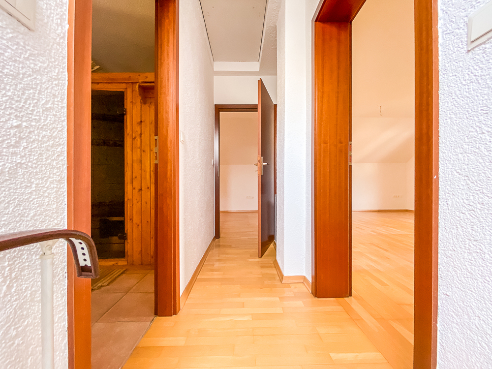 WOHNEN IN BORGSDORF - MIT FUSSBODENHEIZUNG, GROSSER KÜCHE, KAMINOFEN, BAD MIT SAUNA - Foto 1
