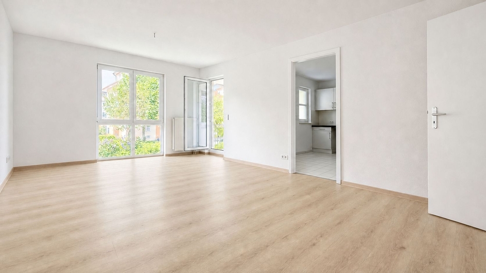3-Zimmer-Wohnung im Erdgeschoss mit Westterrasse in Glienicke/Nordbahn - Foto 1