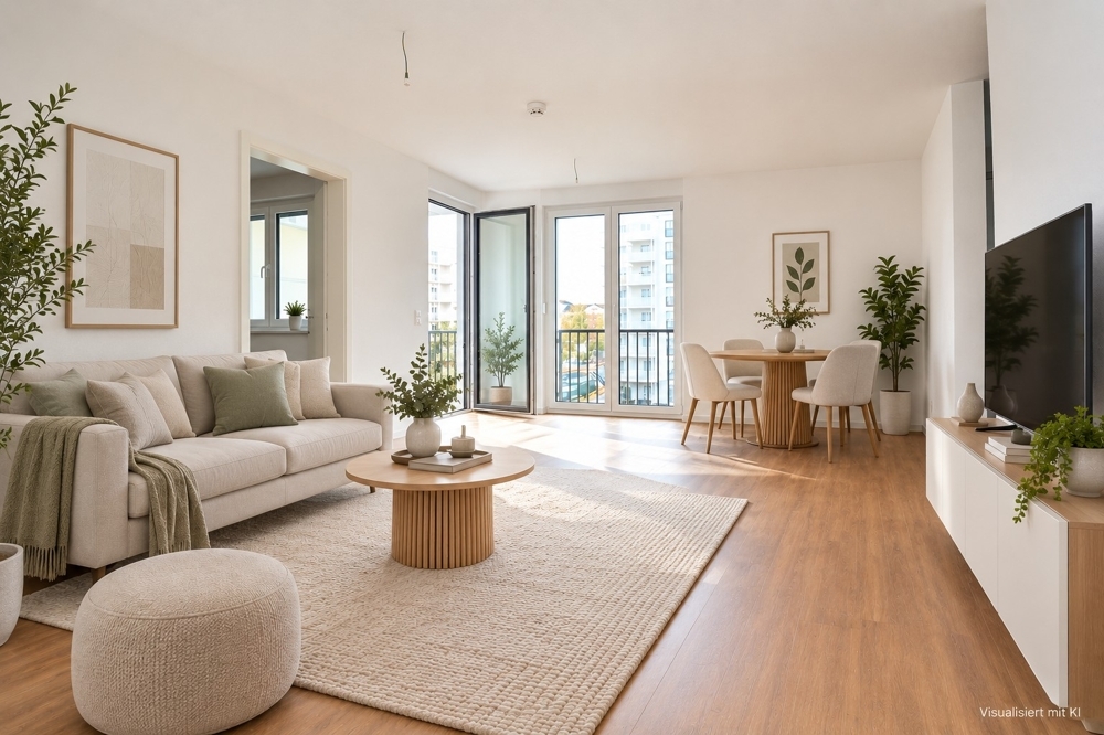 Modern wohnen in Marzahn – 2 Zimmer mit Balkon & Einbauküche - Photo 1