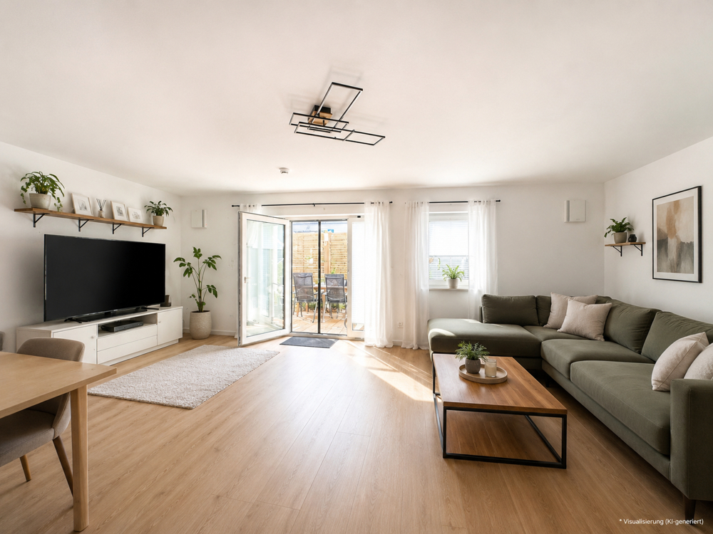 GROSSE 2,5-ZIMMER-EG-WOHNUNG IN NUTHETAL, OT SAARMUND - MIT FUSSBODENHEIZUNG, TERRASSE, EINBAUKÜCHE - Photo 3