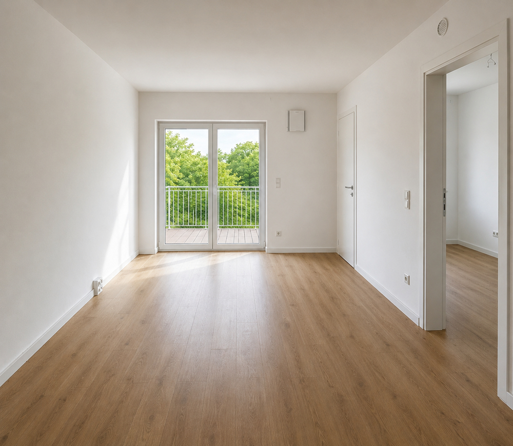 Moderne Wohnung für 1 Person in Nuthetal – gepflegte 2-Zimmer-Wohnung mit Balkon & Fußbodenheizung - Photo 2