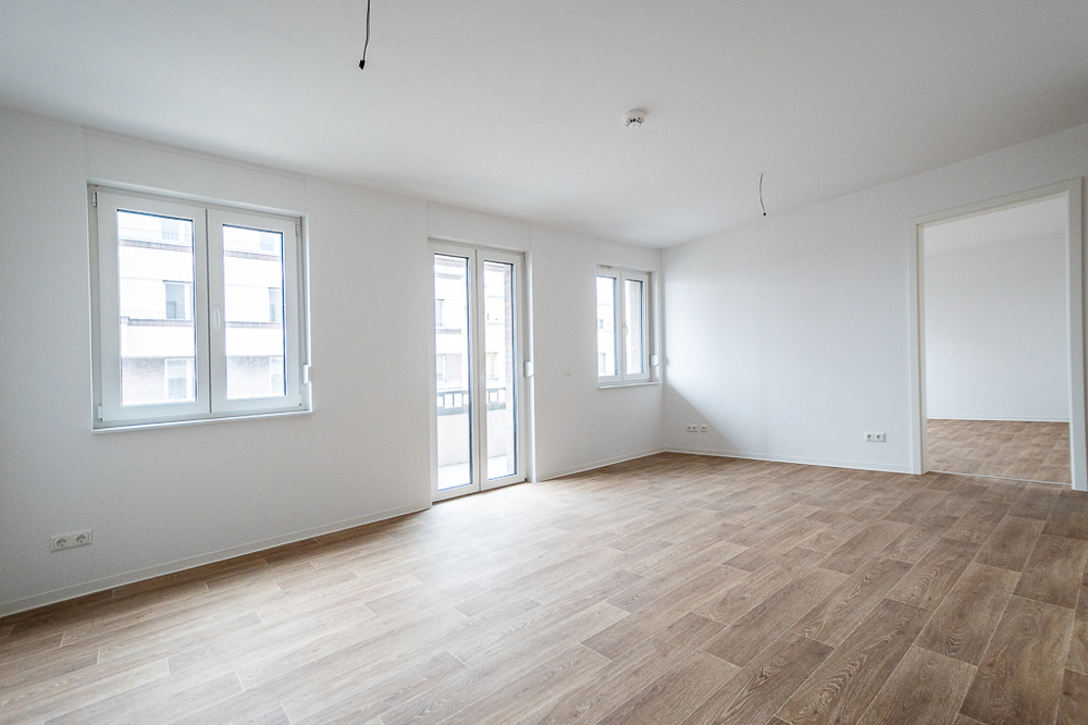 WBS erforderlich | Nur für 2 Personen | Neubauwohnung in der Parkstadt Karlshorst mit Aufzug & Fußbodenheizung - Photo 1