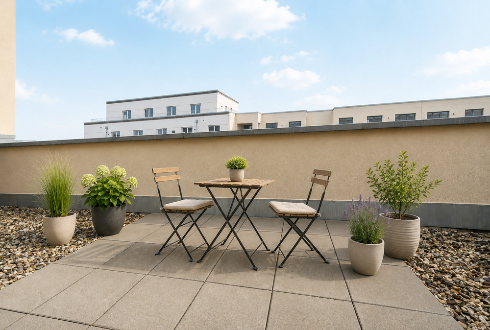 WBS erforderlich | Nur für 2 Personen | Neubauwohnung in der Parkstadt Karlshorst mit Aufzug & Fußbodenheizung - Photo 3