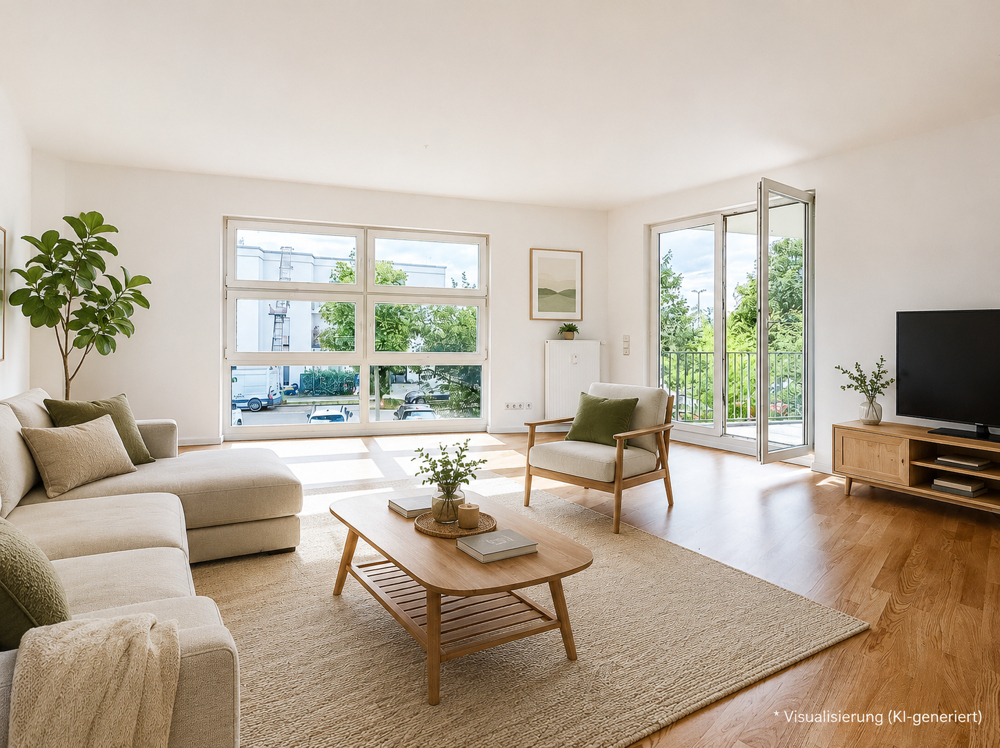 Helle 3-Zimmer-Wohnung mit Balkon im beliebten Sonnengarten in Glienicke/Nordbahn - Photo 1