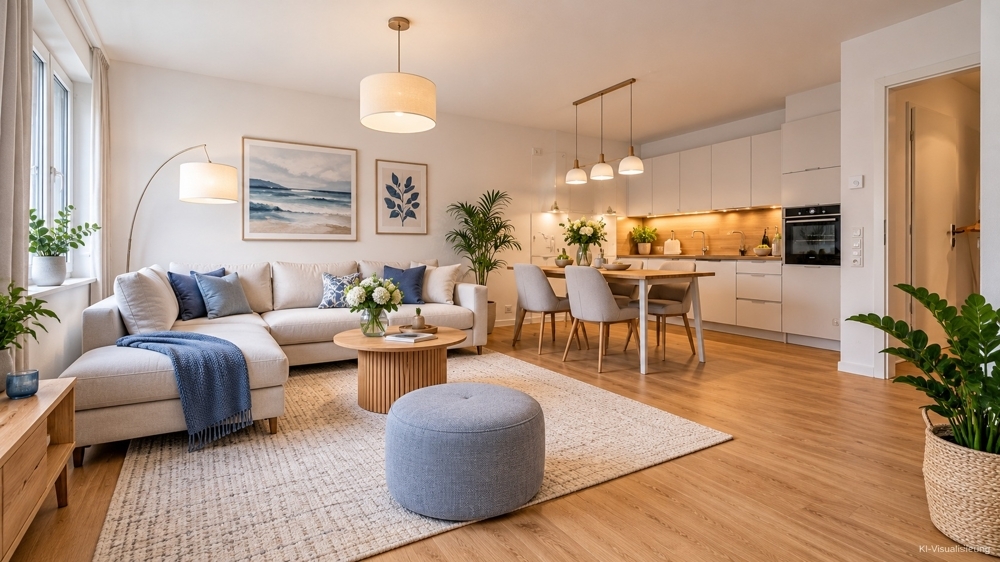 WBS 100 oder 140 erforderlich | Moderne 1-Zimmer-Wohnung in Karlshorst - Foto 1