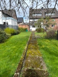 Rückansicht mit Garten