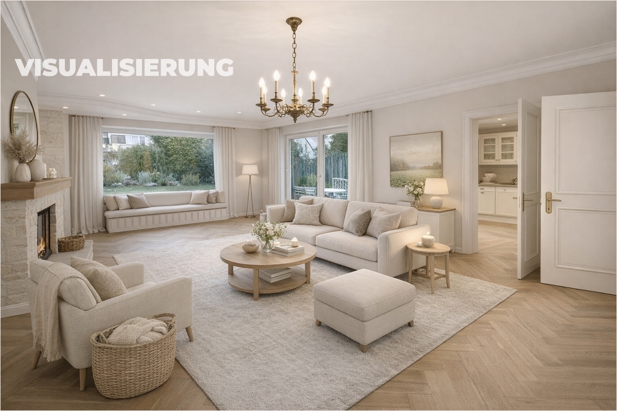 Peter Dondorf Immobilien -  Wohnzimmer (KI-generiert)