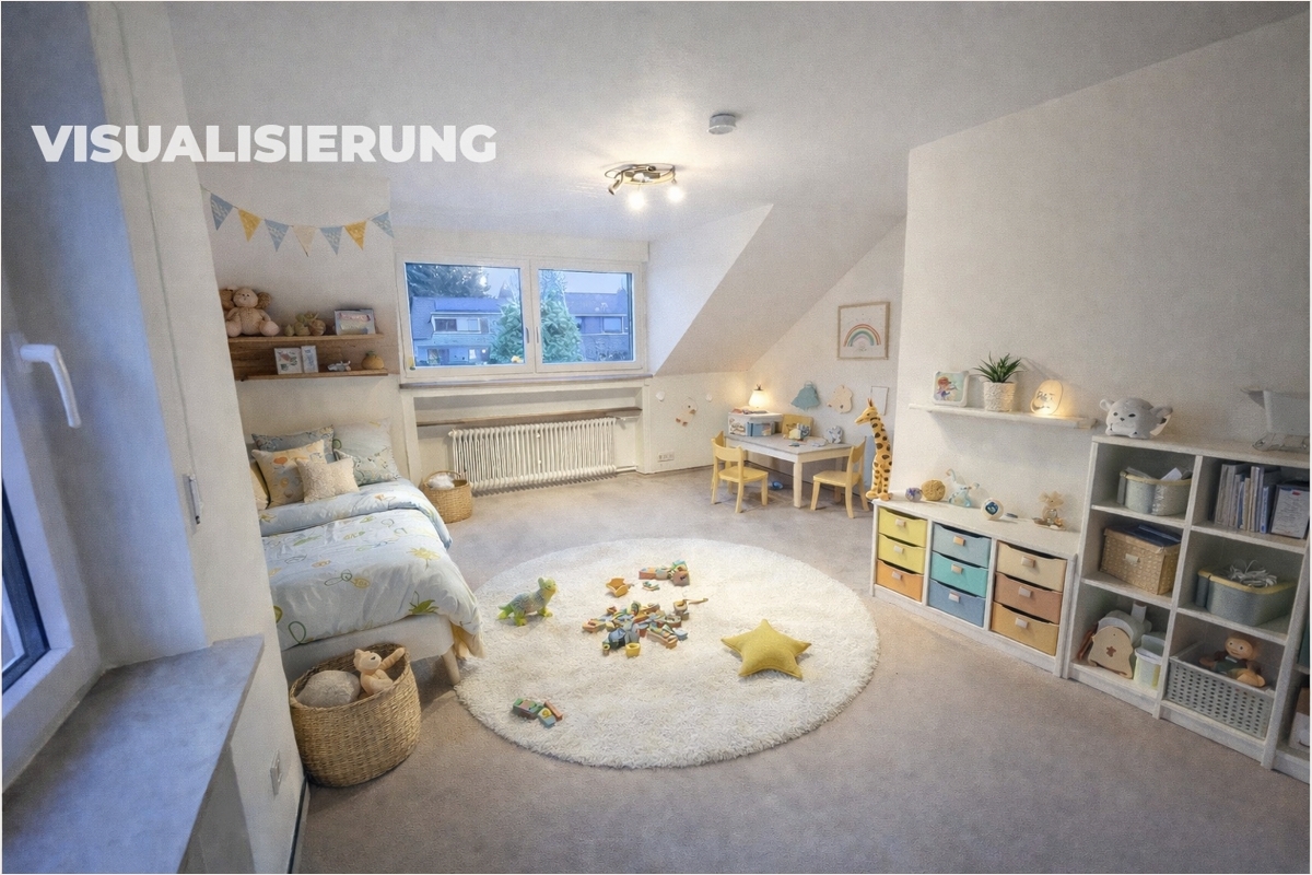 Peter Dondorf Immobilien -  Kinderzimmer (KI-generiert)