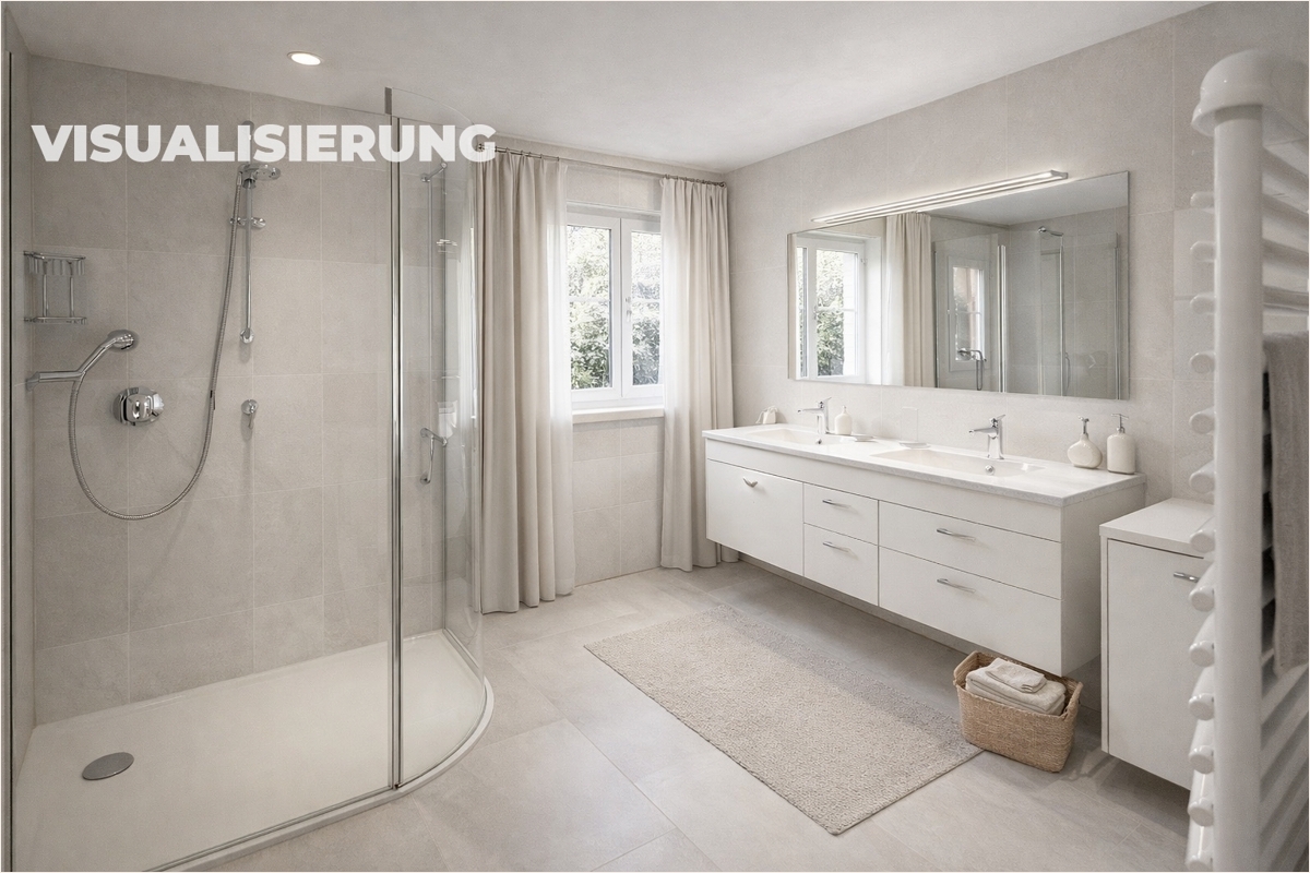 Peter Dondorf Immobilien -  Badezimmer (KI-generiert)