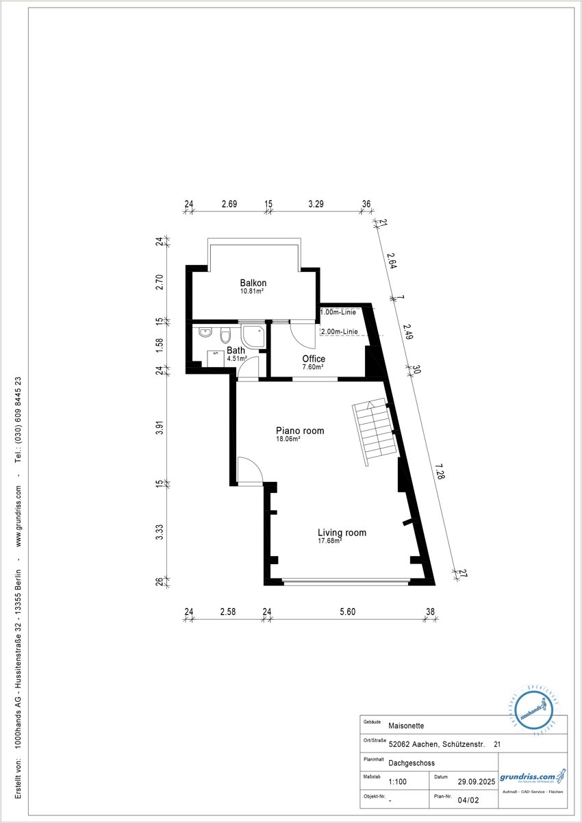 Peter Dondorf Immobilien - Grundriss