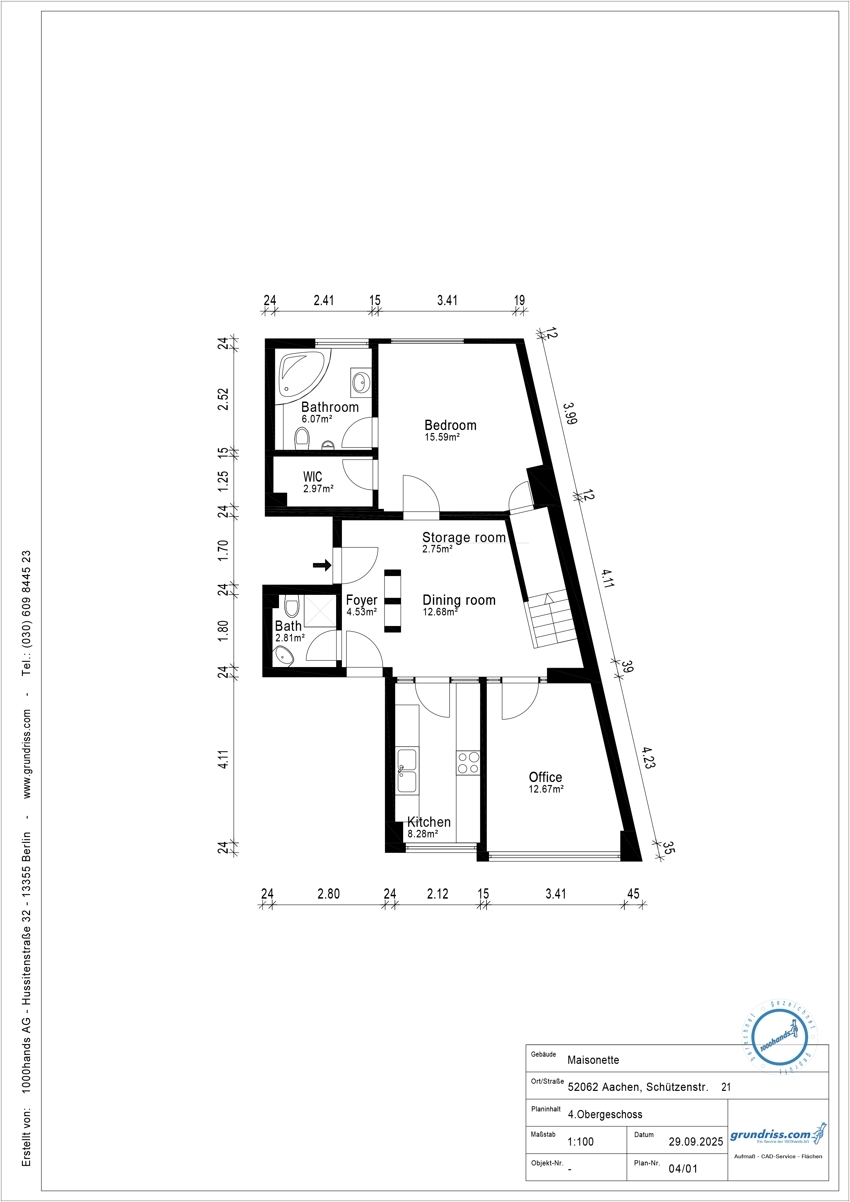 Peter Dondorf Immobilien - Grundriss