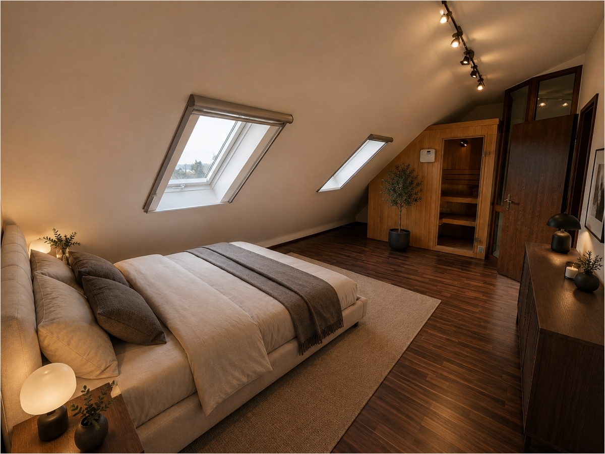 Visualisierung Schlafzimmer