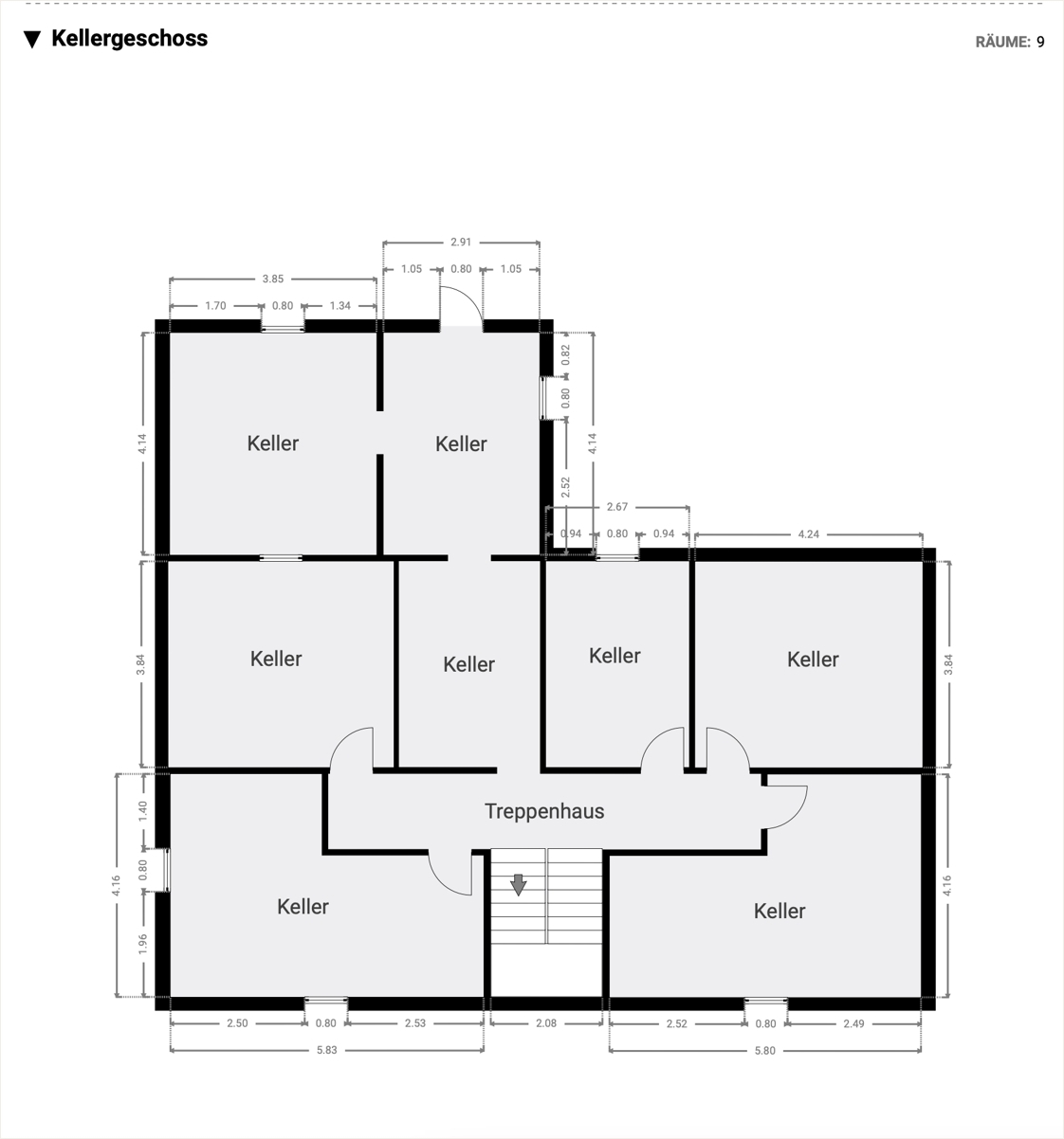 Peter Dondorf Immobilien - Kellergeschoss