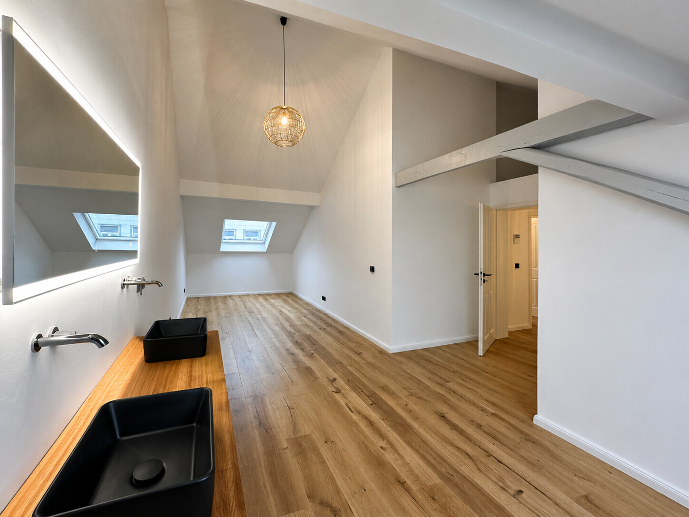 Schalfzimmer Dachgeschoss