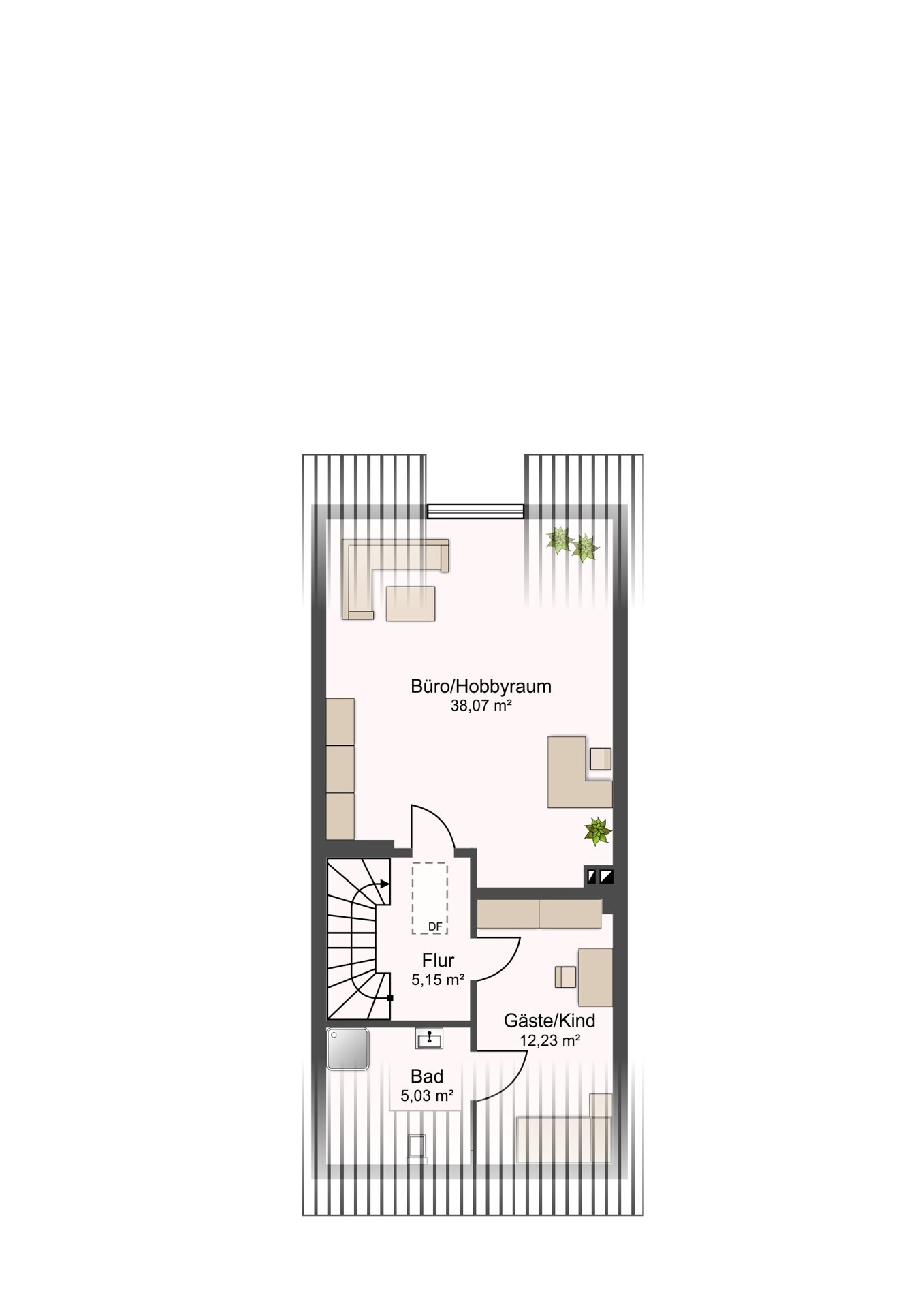 Grundriss Dachgeschoss
