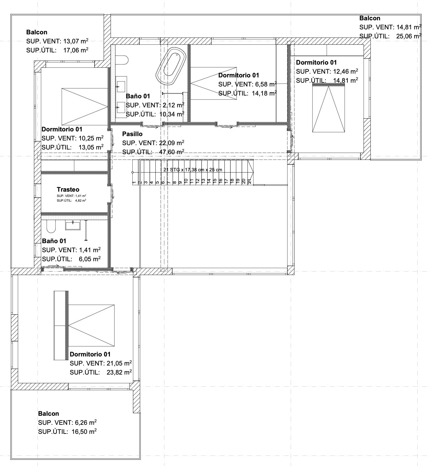 Grundriss Obergeschoss