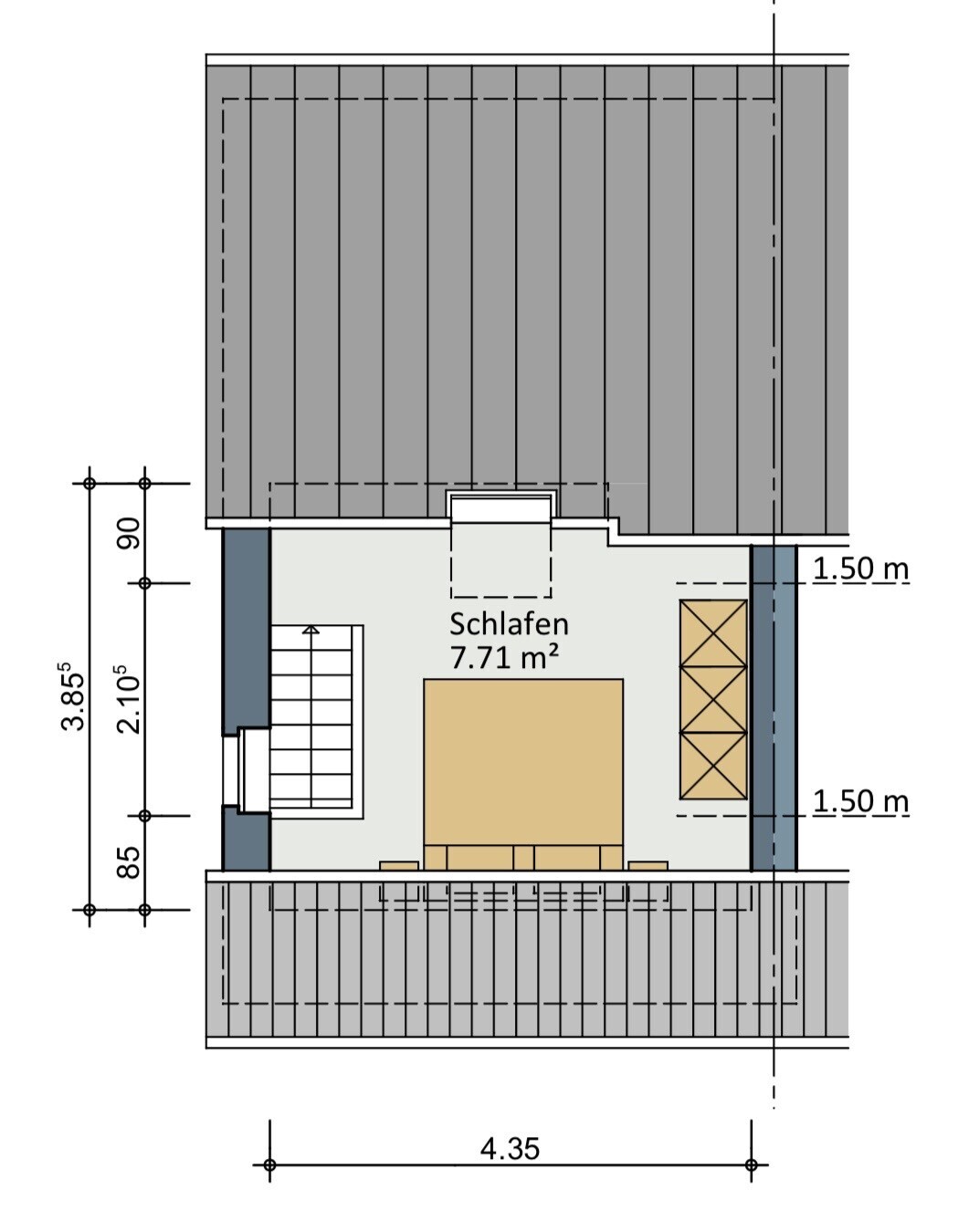 Grundriss Dachgeschoss