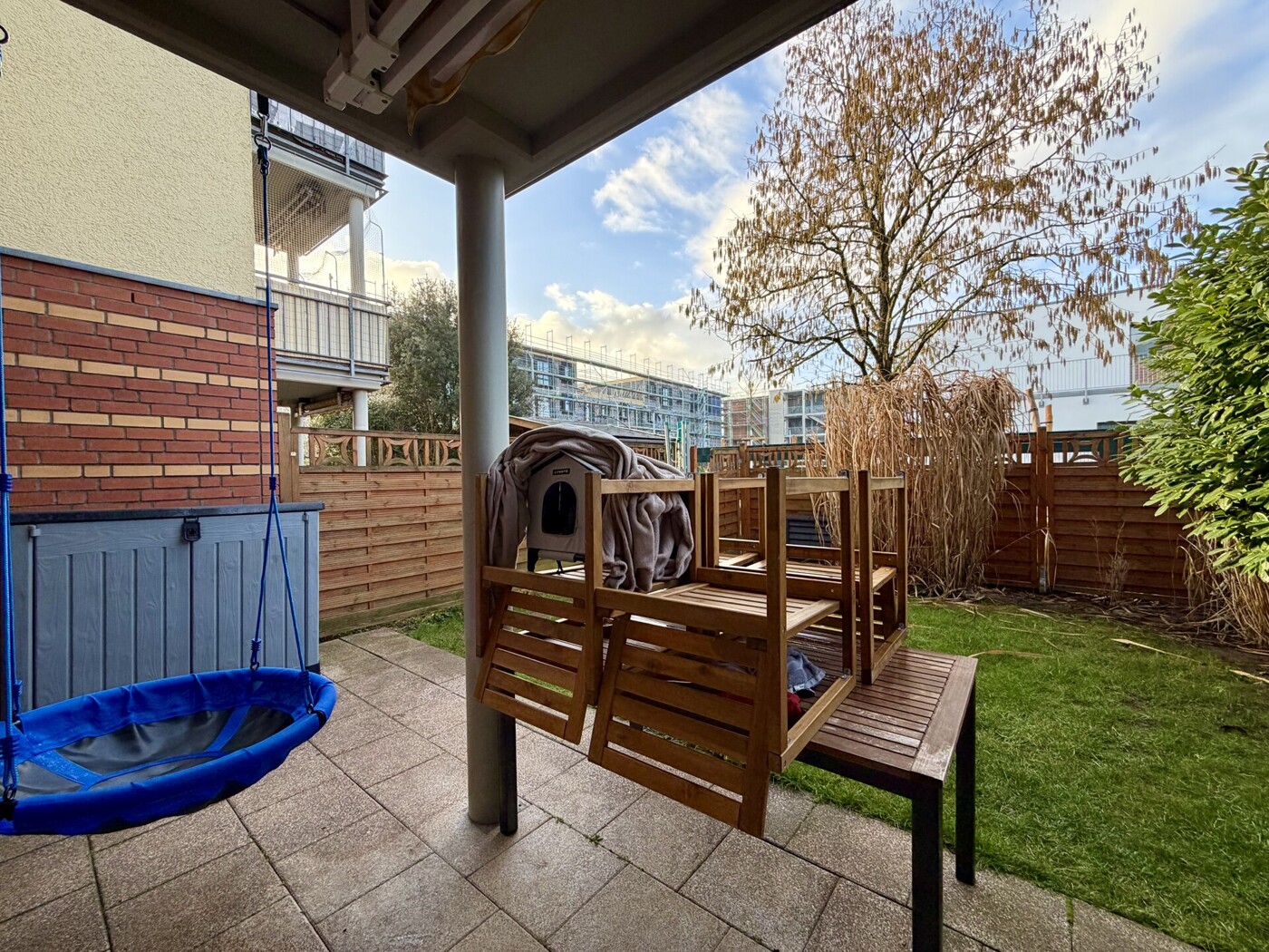 überdachte Terrasse